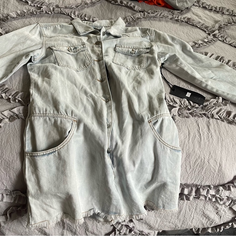Kylie and Kendall jean jumpsuit